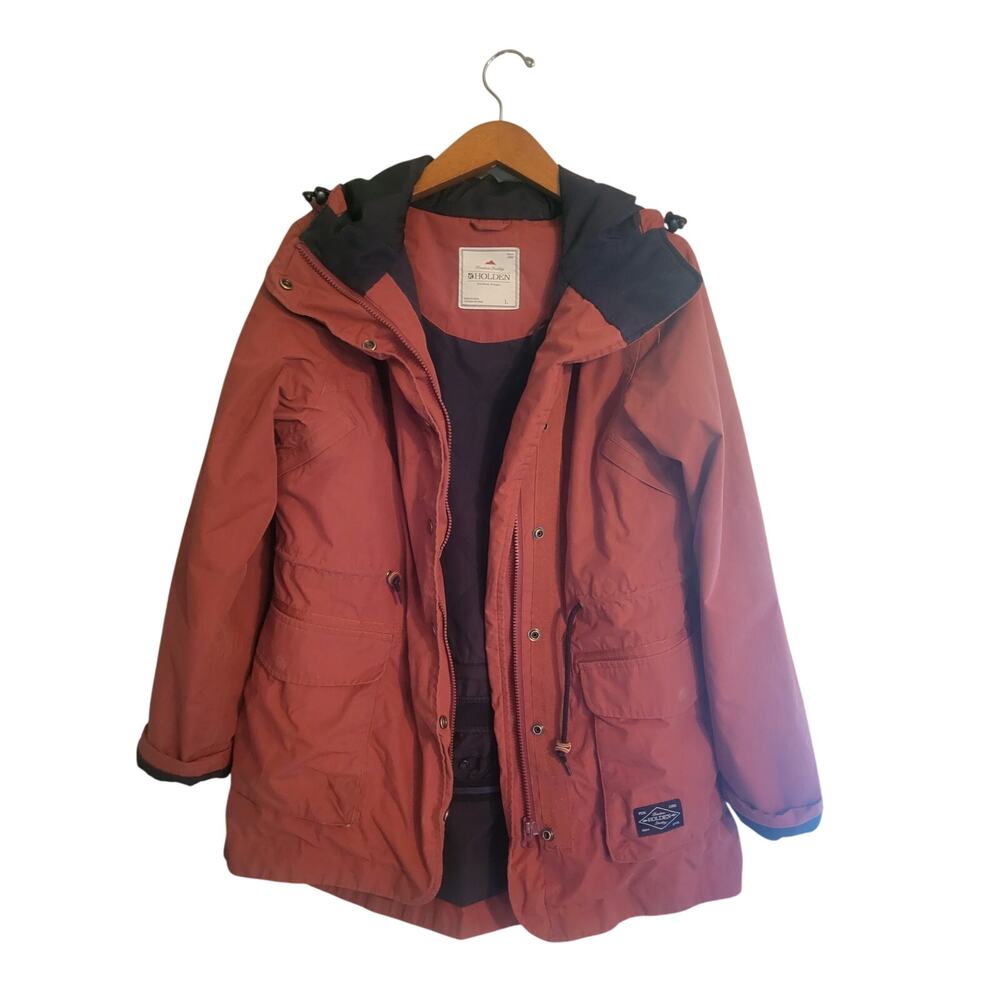 Holden jacket  Womens Large fill zip jacket red large used